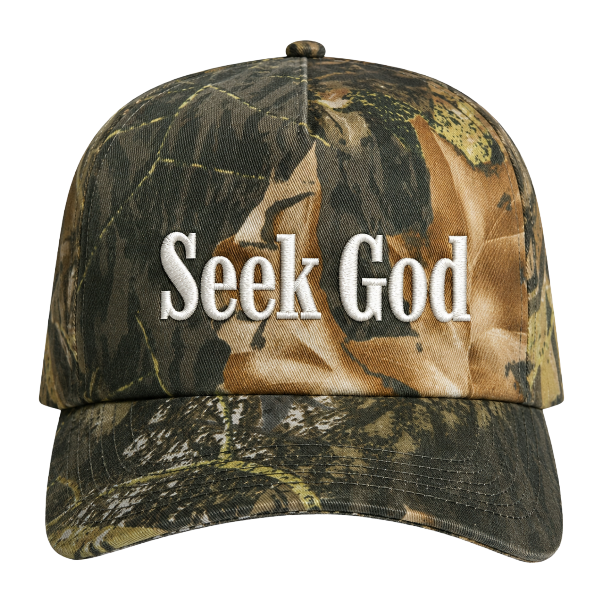 Seek God Soft Camo Hat