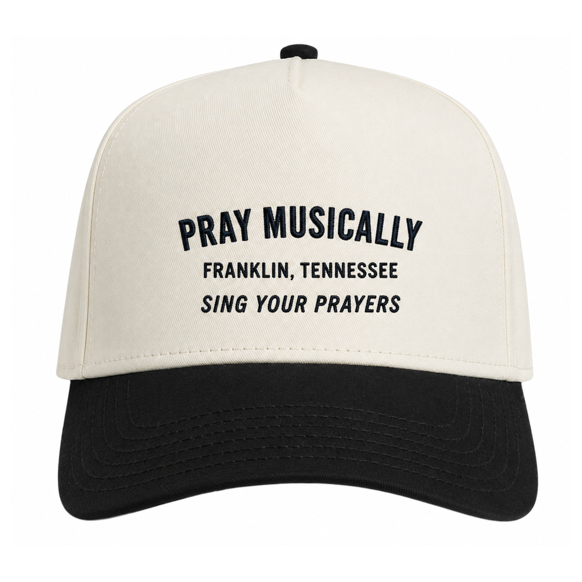 Pray Musically “Sing Your Prayers” Two-Tone Hat – Franklin, Tennessee