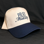 Original Pray Musically — Navy/Khaki Baseball Cap
