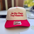 Sing Your Prayers — Cap (Natural/Red)